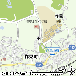 石川県加賀市作見町ヨ30周辺の地図