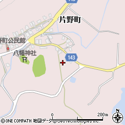 石川県加賀市片野町（イ）周辺の地図
