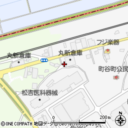 栃木県佐野市町谷町314周辺の地図