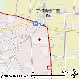 株式会社筑水キャニコム　関東センター周辺の地図