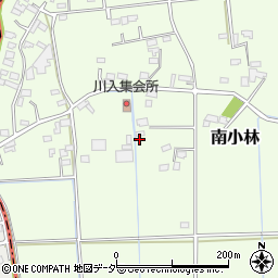 栃木県小山市南小林541周辺の地図
