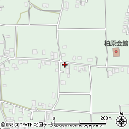 長野県安曇野市穂高柏原1176周辺の地図