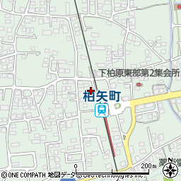 長野県安曇野市穂高柏原1037周辺の地図