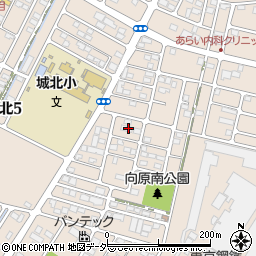 栃木県小山市城北4丁目9周辺の地図