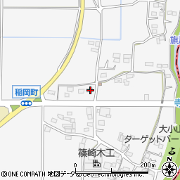 栃木県足利市稲岡町44-1周辺の地図