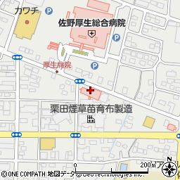 両毛病院（秋山会）周辺の地図