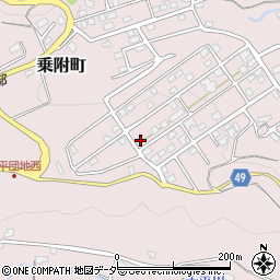 群馬県高崎市乗附町1565-42周辺の地図