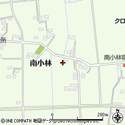 栃木県小山市南小林498周辺の地図