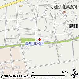 群馬県太田市新田小金井町1330周辺の地図