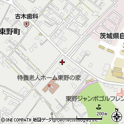 茨城県水戸市東野町244-3周辺の地図