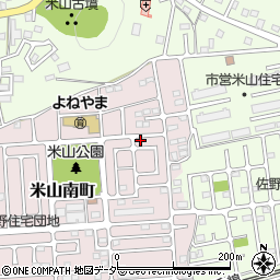 栃木県佐野市米山南町53-25周辺の地図