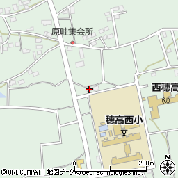 長野県安曇野市穂高柏原2545周辺の地図