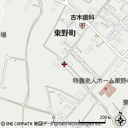 茨城県水戸市東野町179-1周辺の地図