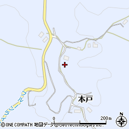 茨城県笠間市本戸5036周辺の地図