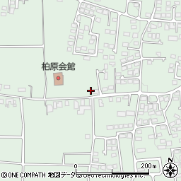 長野県安曇野市穂高柏原1472周辺の地図