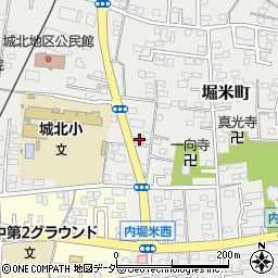 栃木県佐野市堀米町1118周辺の地図