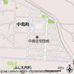 群馬県高崎市中島町111-32周辺の地図