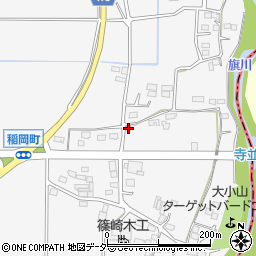 栃木県足利市稲岡町45周辺の地図