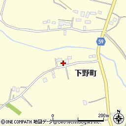 茨城県水戸市下野町643-2周辺の地図