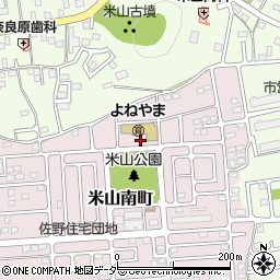 栃木県佐野市米山南町40周辺の地図