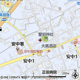 上野尻第二公会堂周辺の地図