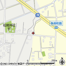 群馬県太田市新田小金井町1104周辺の地図