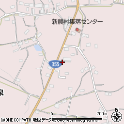 茨城県笠間市南小泉651周辺の地図