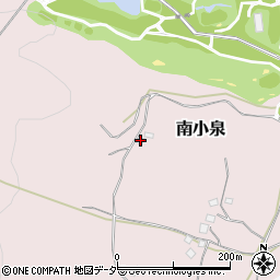 茨城県笠間市南小泉1406周辺の地図
