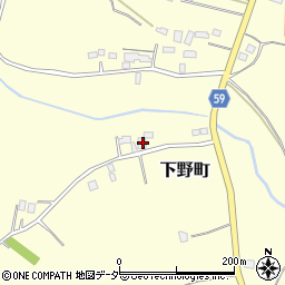 茨城県水戸市下野町645周辺の地図
