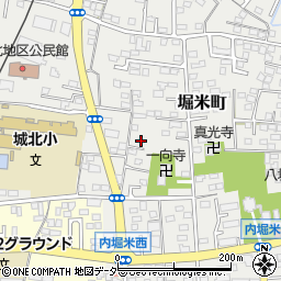 栃木県佐野市堀米町1119周辺の地図