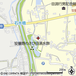 長野県安曇野市豊科南穂高4993-22周辺の地図