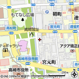 高崎宮元町ビル周辺の地図