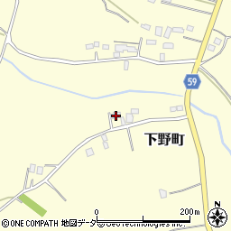茨城県水戸市下野町643周辺の地図