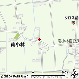 栃木県小山市南小林664周辺の地図