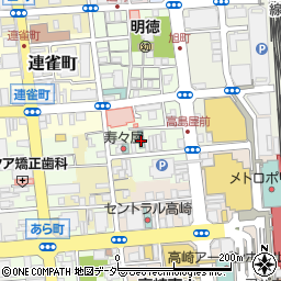 スナック赤城周辺の地図