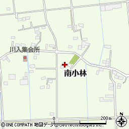 栃木県小山市南小林516周辺の地図