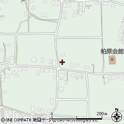 長野県安曇野市穂高柏原1423周辺の地図