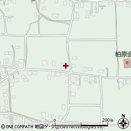 長野県安曇野市穂高柏原1390周辺の地図