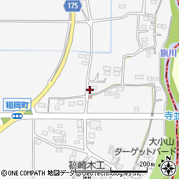 栃木県足利市稲岡町46周辺の地図