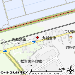 栃木県佐野市町谷町293周辺の地図