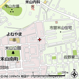 栃木県佐野市米山南町51-1周辺の地図