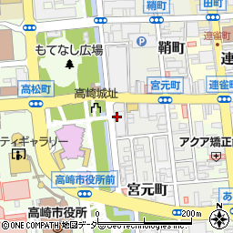 サノフィ株式会社　高崎ステーション・カスタマー・サポート・センター周辺の地図