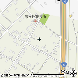 栃木県小山市中久喜1523周辺の地図