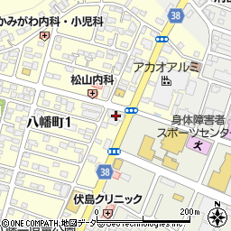 早稲田ゼミ　足利南校周辺の地図
