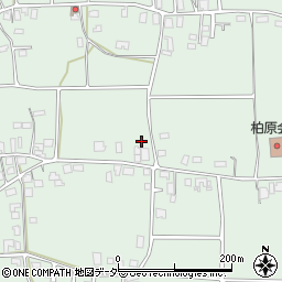長野県安曇野市穂高柏原1391周辺の地図