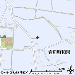 栃木県栃木市岩舟町和泉780周辺の地図