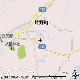 石川県加賀市片野町ス周辺の地図