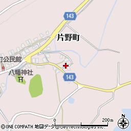 石川県加賀市片野町（ス）周辺の地図