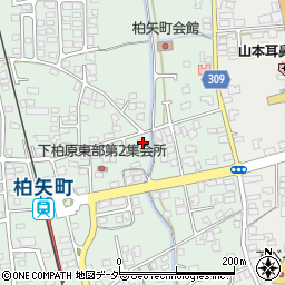 長野県安曇野市穂高柏原1549周辺の地図