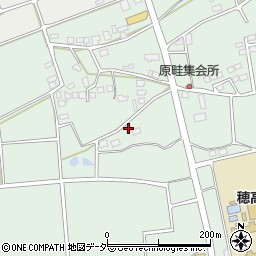 長野県安曇野市穂高柏原2587周辺の地図